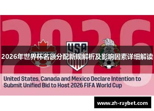 2026年世界杯名额分配新规解析及影响因素详细解读